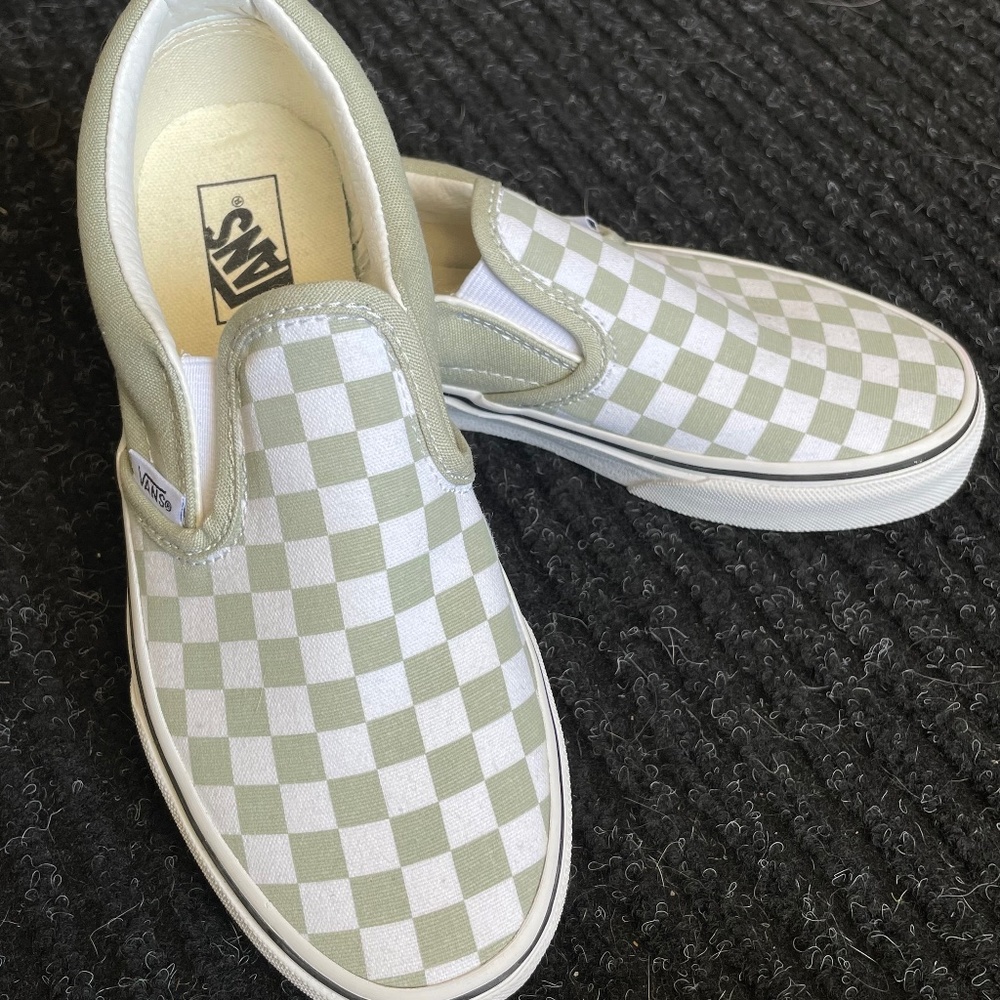 Vans Classic Slip Ons - Kids - Color Theory Checkerboard